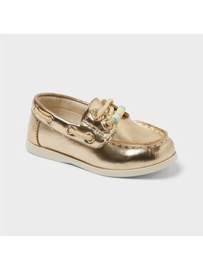 Toddler Hampton Boat Shoes - Cat & Jack™ Gold